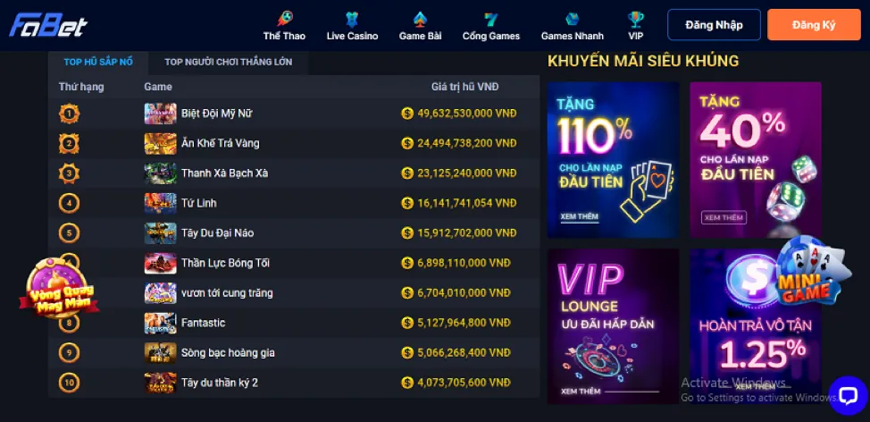 Hướng dẫn chơi casino 33win 68